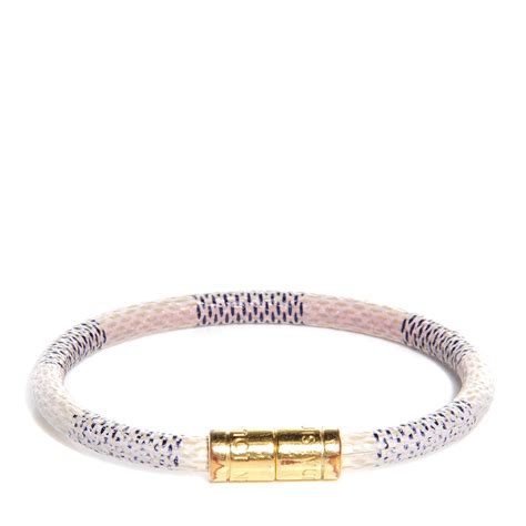 louis vuitton keep it bracelet damier azur|Keep It Bracelet Damier Ebene Canvas .